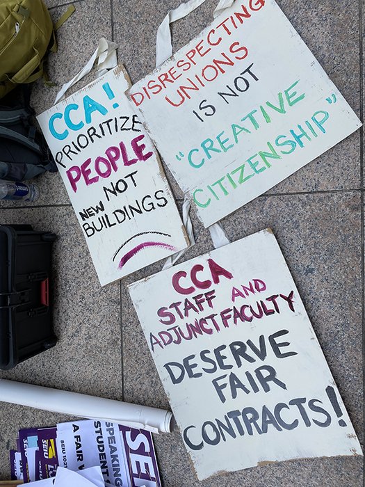 image of Fair Contracts for CCA Faculty & Staff Now!